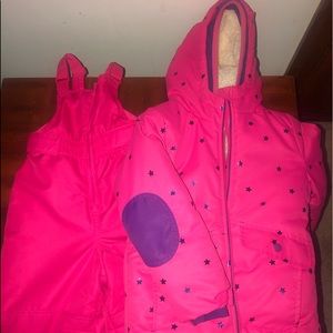 5T girls winter coat and snow pants
